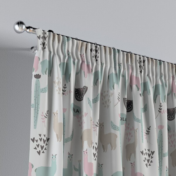Pencil pleat curtains