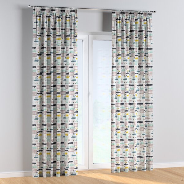 Pencil pleat curtains