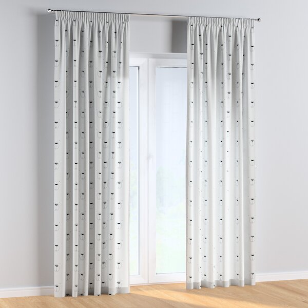 Pencil pleat curtains
