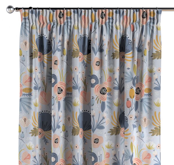 Pencil pleat curtains