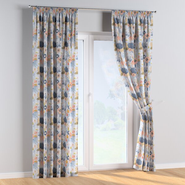 Pencil pleat curtains