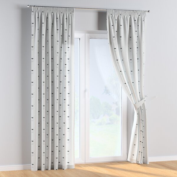 Pencil pleat curtains