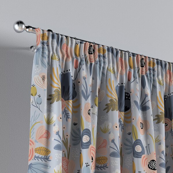Pencil pleat curtains