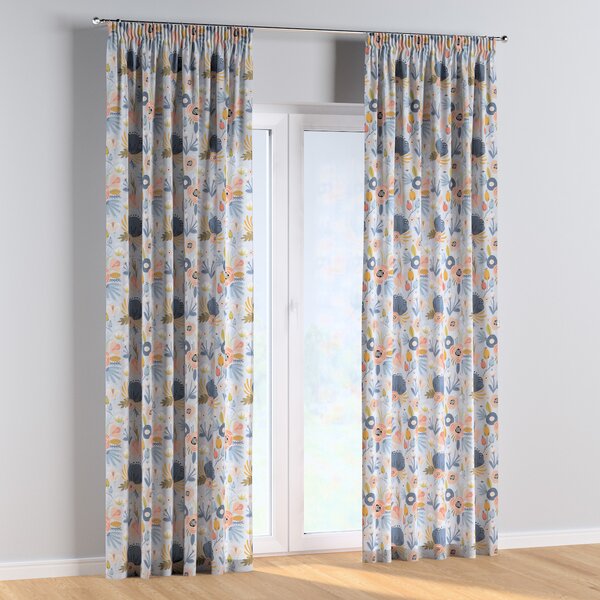 Pencil pleat curtains