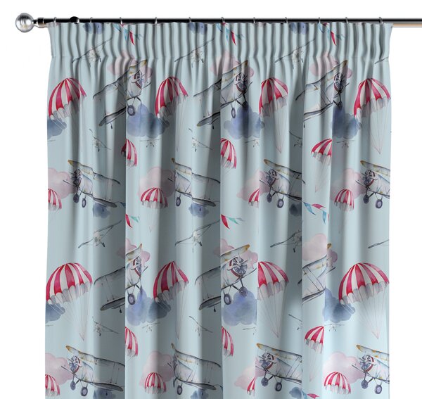 Pencil pleat curtains