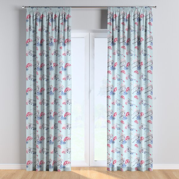 Pencil pleat curtains