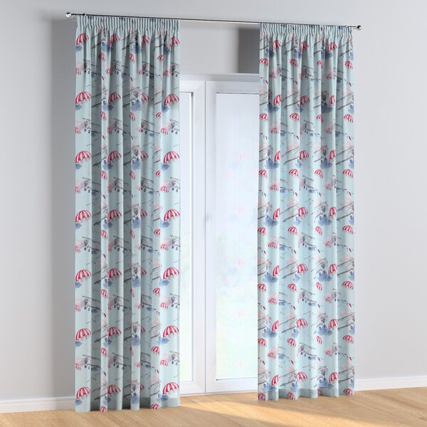 Pencil pleat curtains