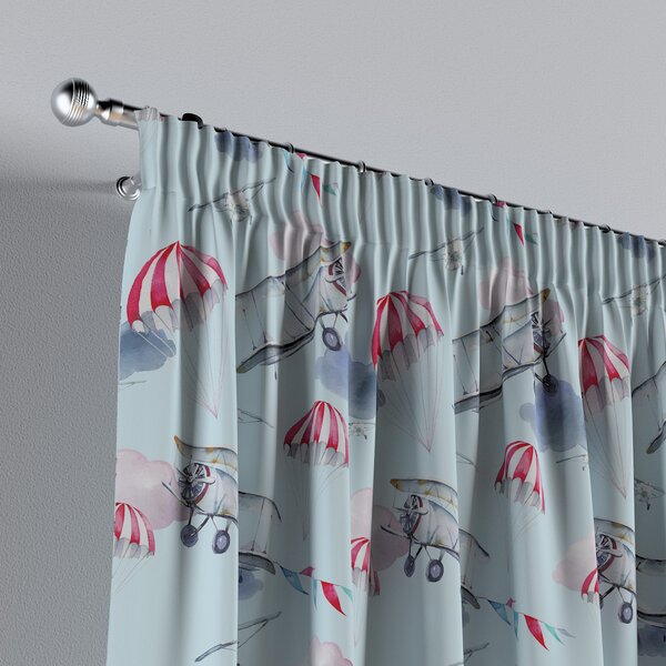 Pencil pleat curtains