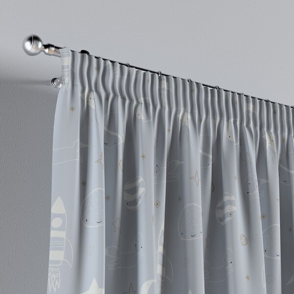Pencil pleat curtains