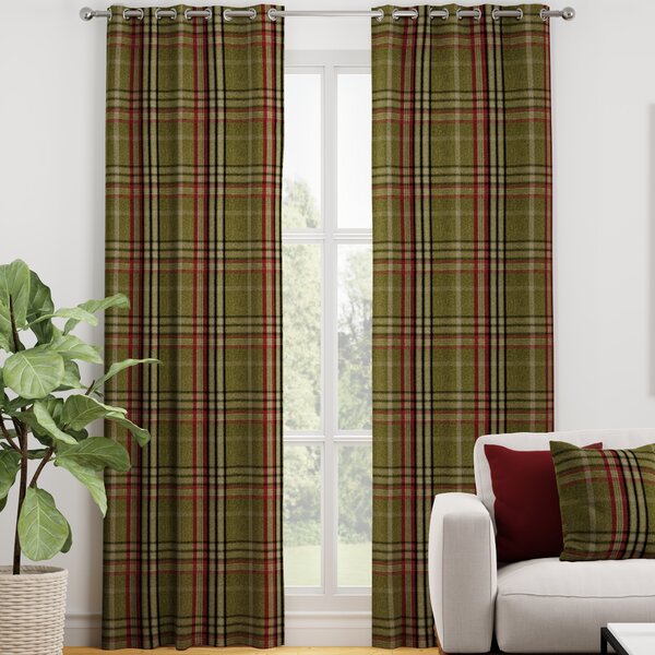 Ayrshire Made To Measure Curtains Green