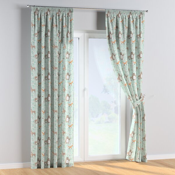 Pencil pleat curtains
