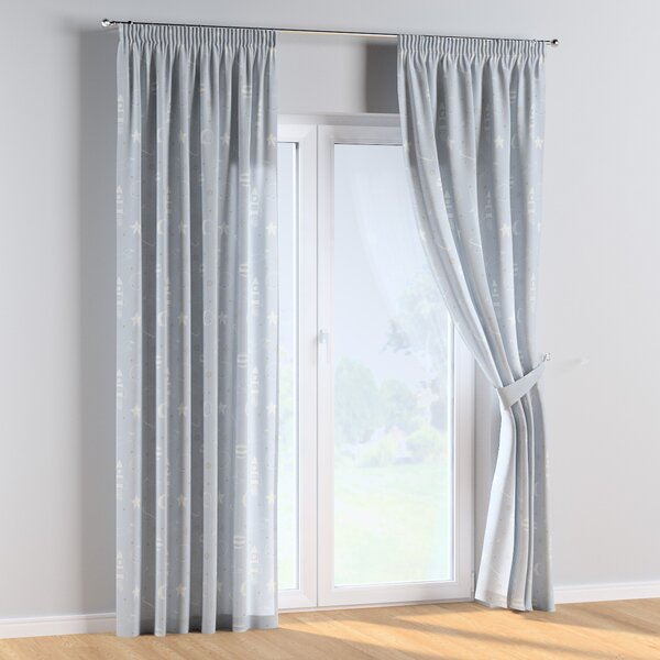 Pencil pleat curtains