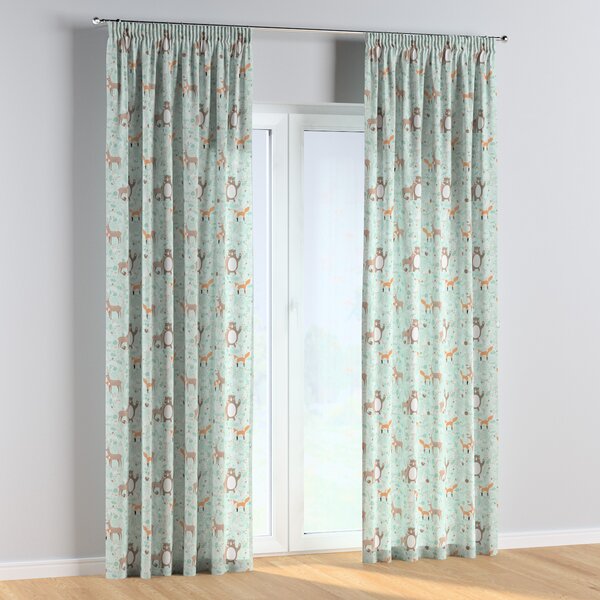 Pencil pleat curtains