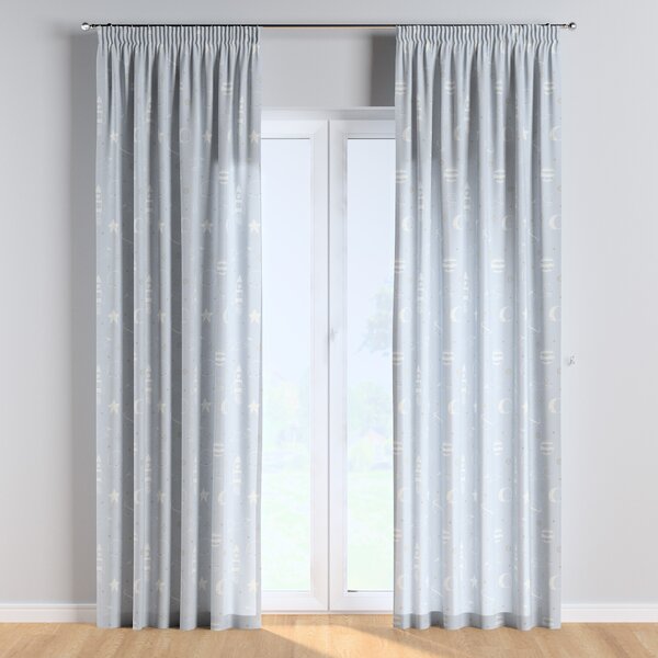 Pencil pleat curtains