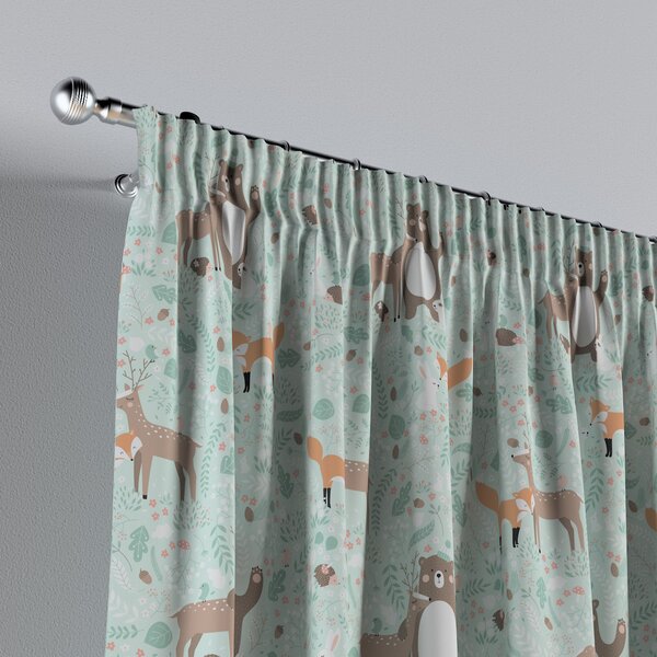 Pencil pleat curtains