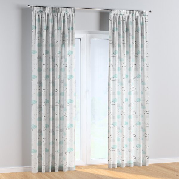 Pencil pleat curtains