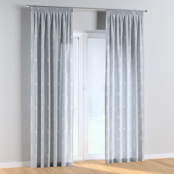 Pencil pleat curtains