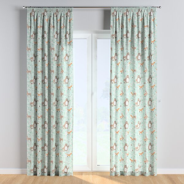 Pencil pleat curtains