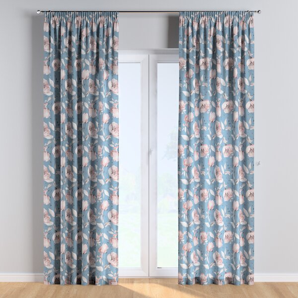 Pencil pleat curtains