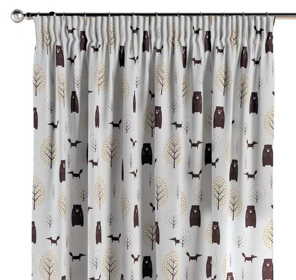 Pencil pleat curtains