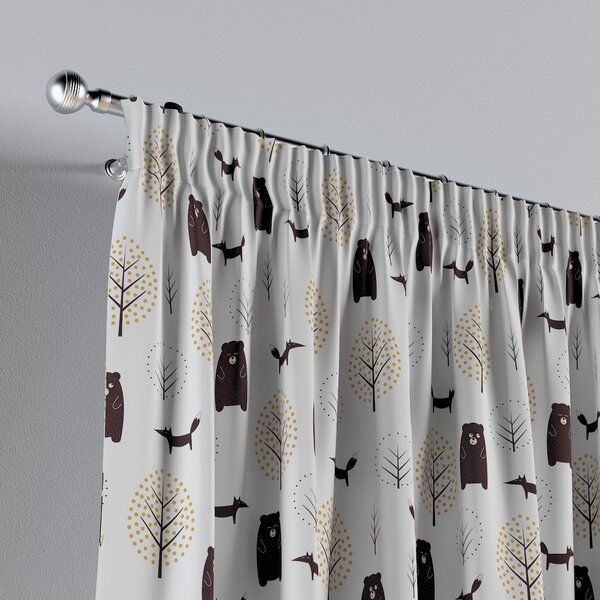 Pencil pleat curtains