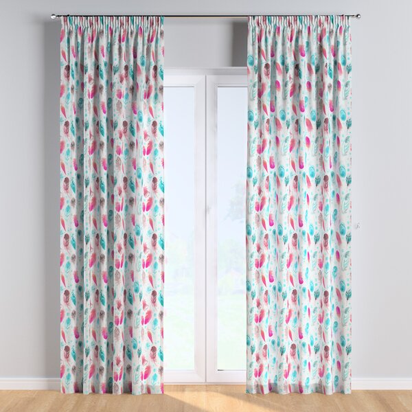 Pencil pleat curtains