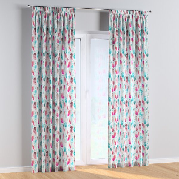 Pencil pleat curtains
