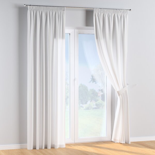 Pencil pleat curtains