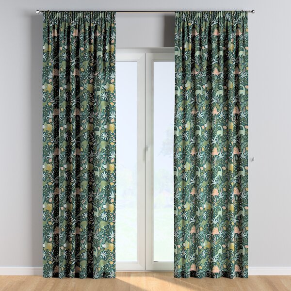Pencil pleat curtains