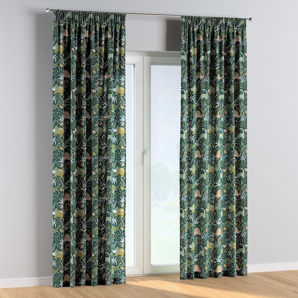 Pencil pleat curtains