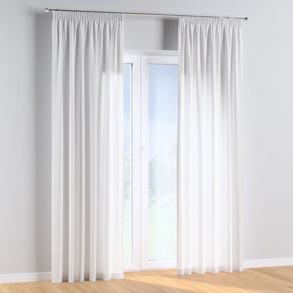 Pencil pleat curtains