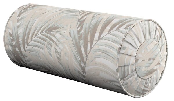 Bolster cushion with pleats