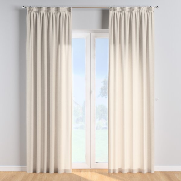 Pencil pleat curtains