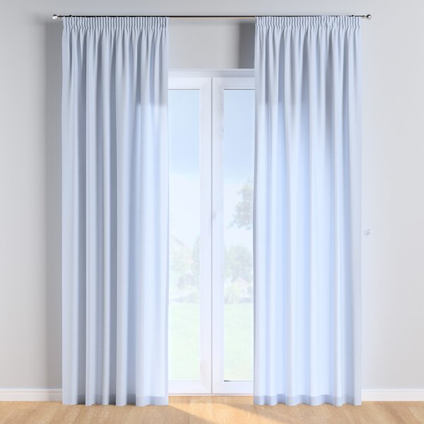 Pencil pleat curtains