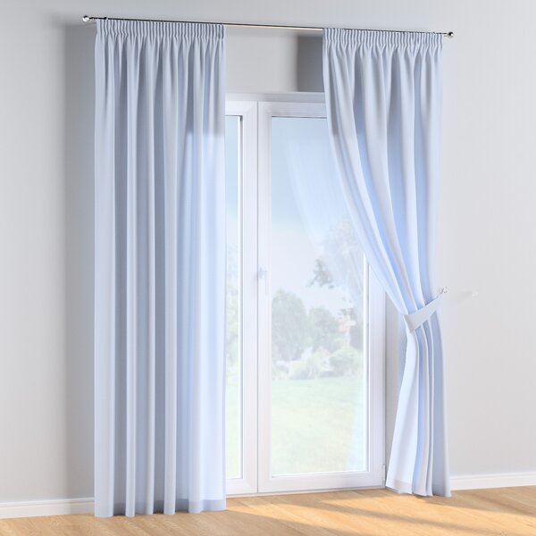 Pencil pleat curtains