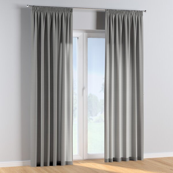 Pencil pleat curtains