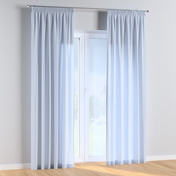 Pencil pleat curtains