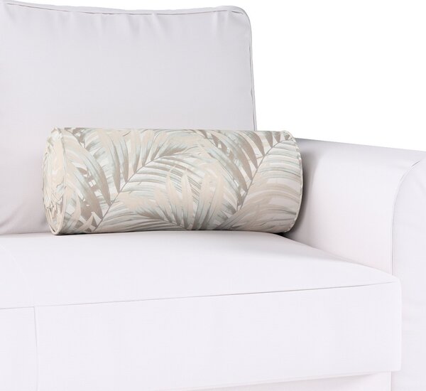 Bolster cushion with pleats