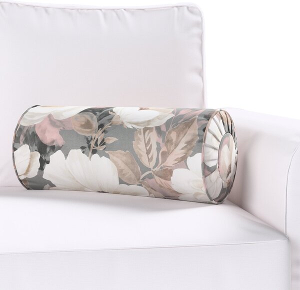 Bolster cushion with pleats