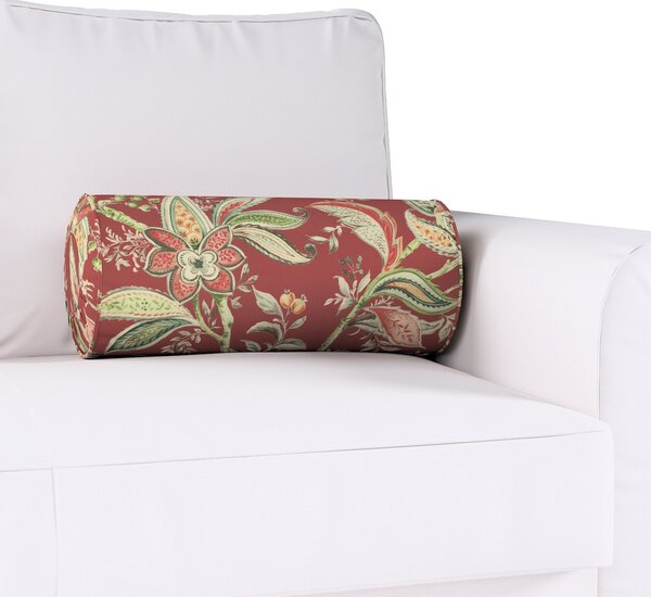 Bolster cushion with pleats