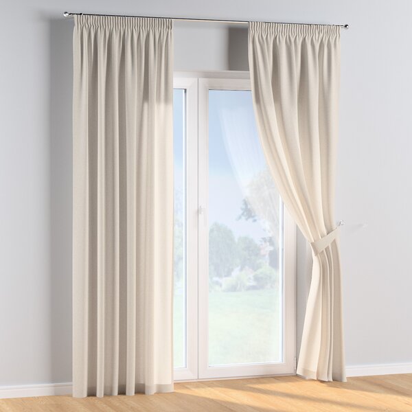 Pencil pleat curtains