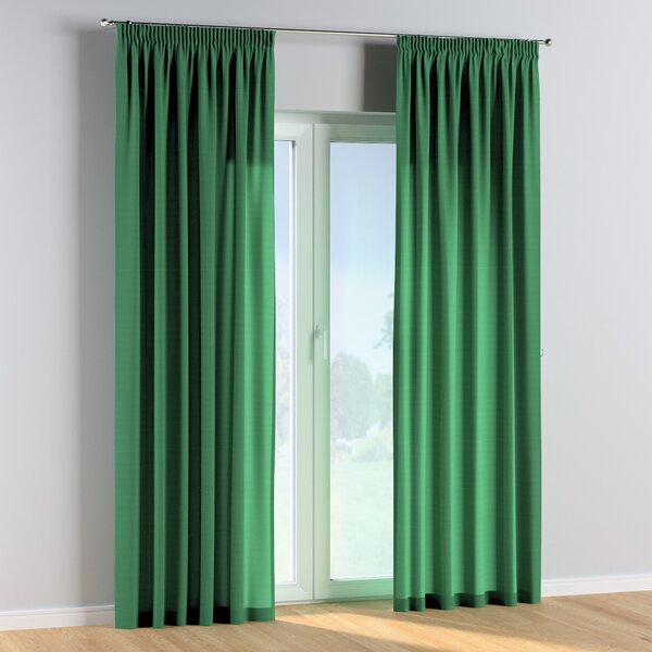 Pencil pleat curtains