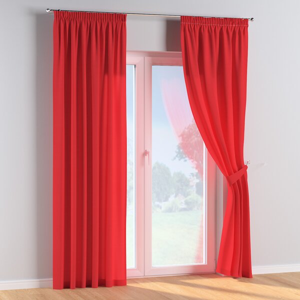 Pencil pleat curtains