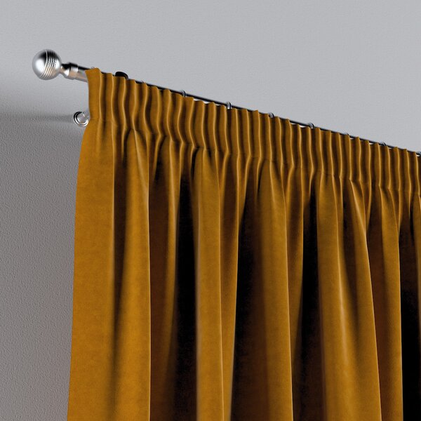 Pencil pleat curtains