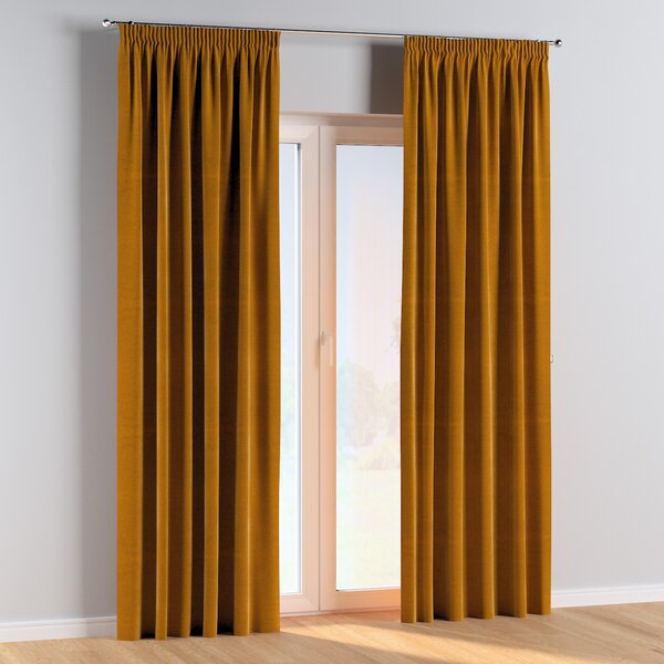 Pencil pleat curtains