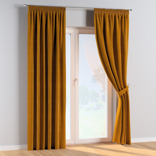 Pencil pleat curtains