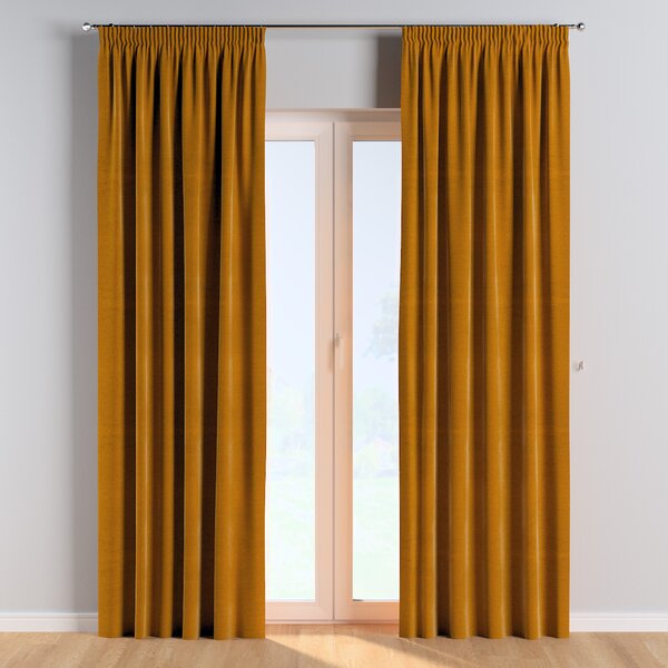 Pencil pleat curtains