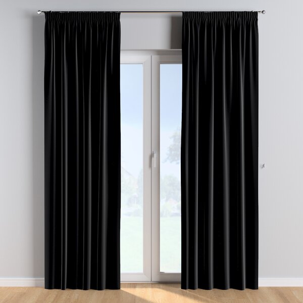 Pencil pleat curtains