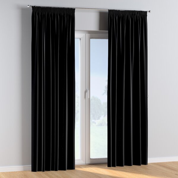 Pencil pleat curtains