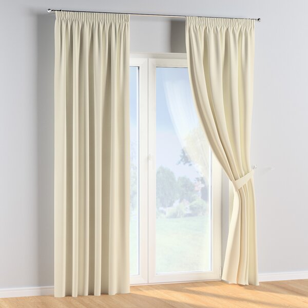 Pencil pleat curtains